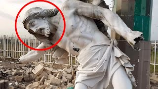 15 Statues Of Jesus Christ Caught Moving On Camera