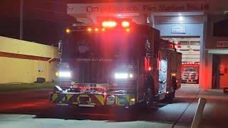 Orlando Fire Department Engine 10 Responding