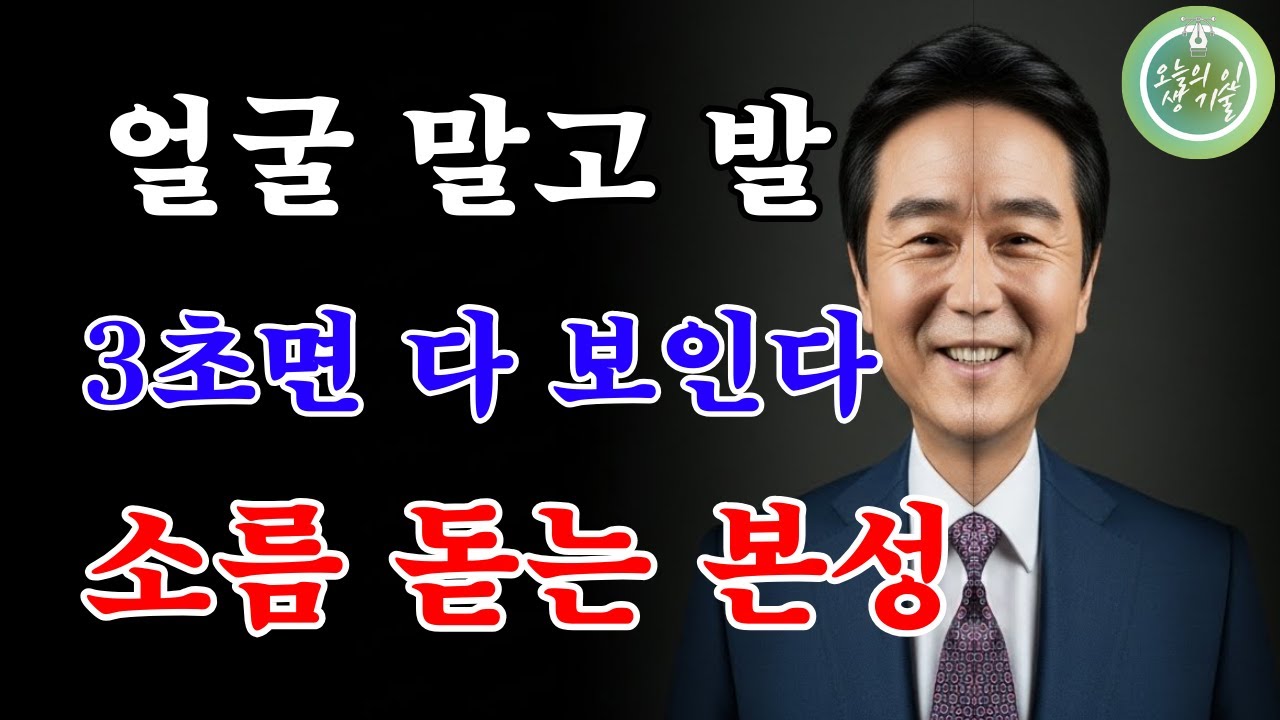 "얼굴은 웃고 있어도 신발은 거짓말 못 합니다" 심리학자가 말하는, 단 3초 만에 상대의 밑바닥까지 꿰뚫어 보는 법 - 인생조언 - 노년의 지혜 - 오디오북