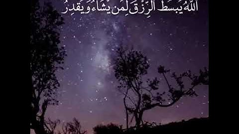 سورة الرعد من الآية رقم(26) إلى الآية(28)