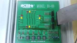 CSE 316 Buet - Experiment 2 - Microprocessor based traffic control - Automatic Mode