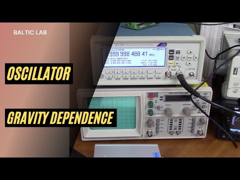 Controlling a Quartz Crystal Oscillator's Frequency With Gravity!