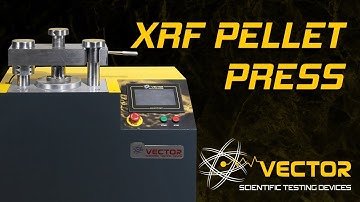 XRF Pellet Press - Vector