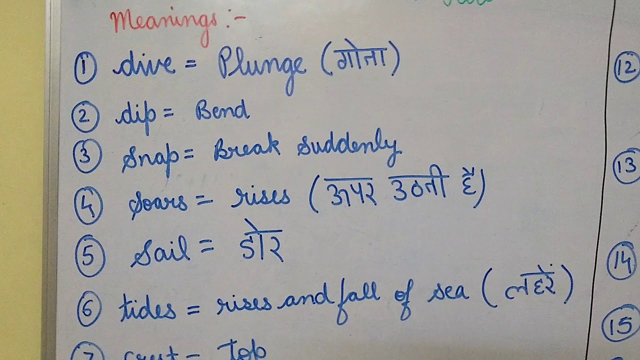 CBSE Class 6 English Poem A Kite YouTube