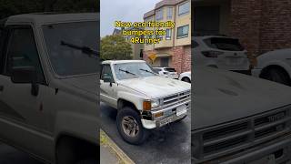 The lightest and most eco-friendly 4runner bumpers ever! #4runner