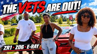 Veterans Take Over South Carolina! C8 Z06, ZR1, E-Ray & Corvette Cruise!