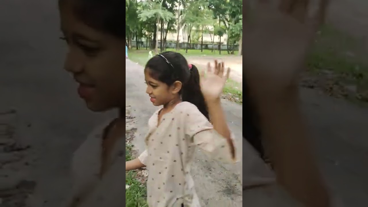 Elma & Ekra enjoy at pahartali in shajan park chittagon. June 24, 2022