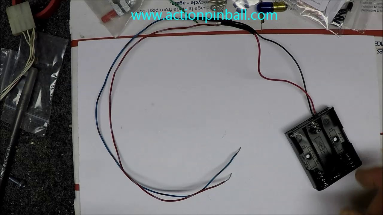 Battery Replacement Bally Pinball MPU Board 19771985 YouTube