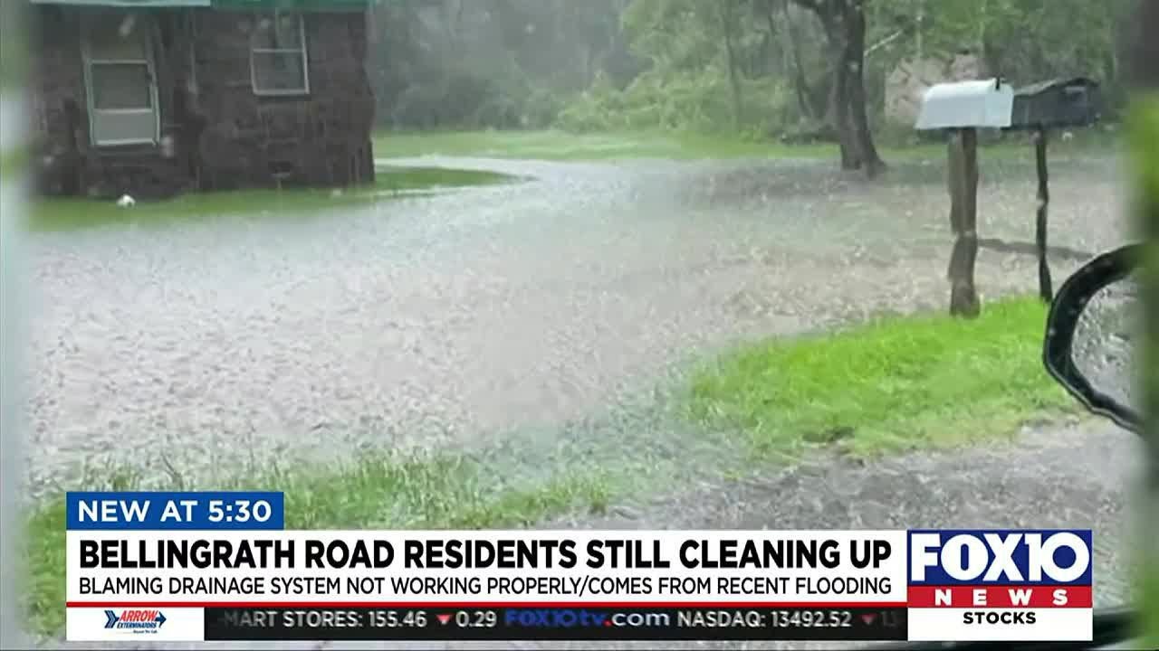Residents off Bellingrath Road hit by recent flooding, blame poor
