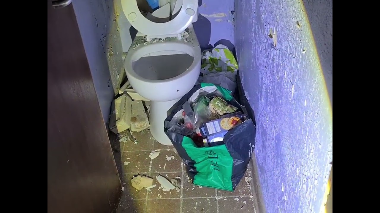 Abandoned building wales