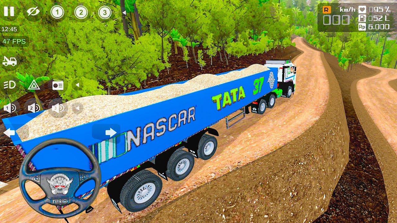 New Big Tipper Truck Signa full loaded Truck Heavy off Road Map Drive Gameplay