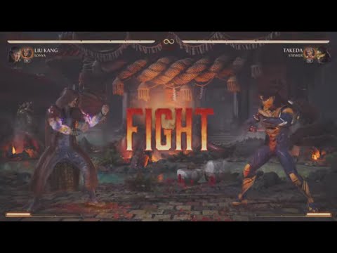 Mortal Kombat 1 Liu Kang VS Takeda Req. 1 VS 1 Fight