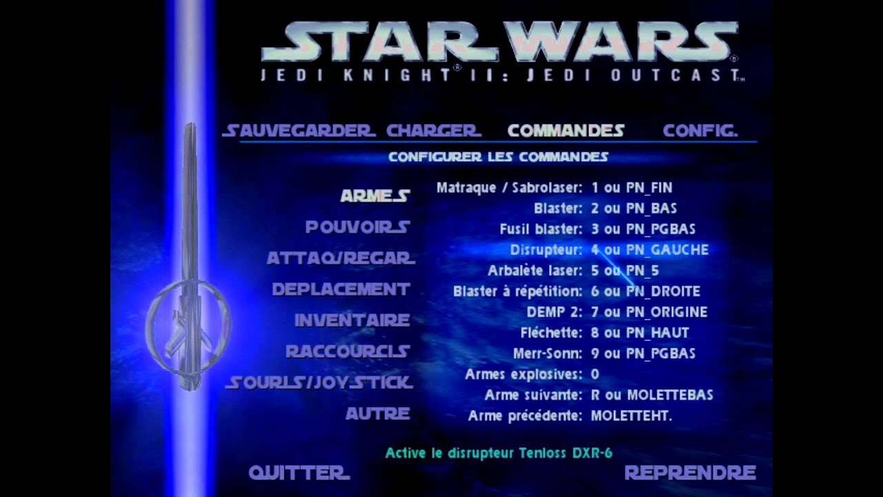 |TestLive| Star wars Jedi Kight II : Jedi outcast [HD]