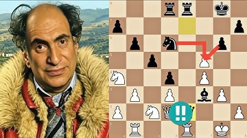 Mikhail Tal Sacrificed His Queen... What Happens Next Is SHOCKING!