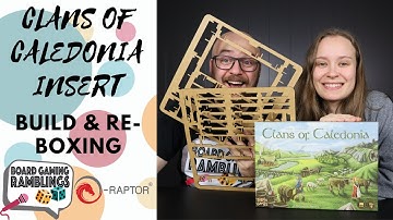 Clans of Caledonia: E-raptor Insert Build and Re-boxing