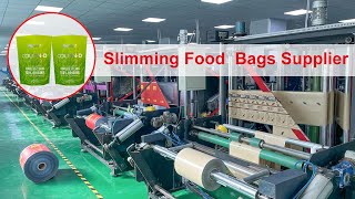 The Factory Making of Slimfast Meal Replacement Slimming Food Bag Progress