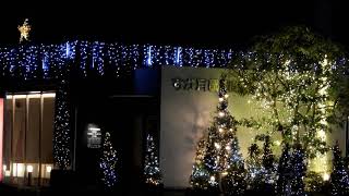 クリスマスイルミネーションを365日やっている店　A shop performing Christmas illumination nightly
