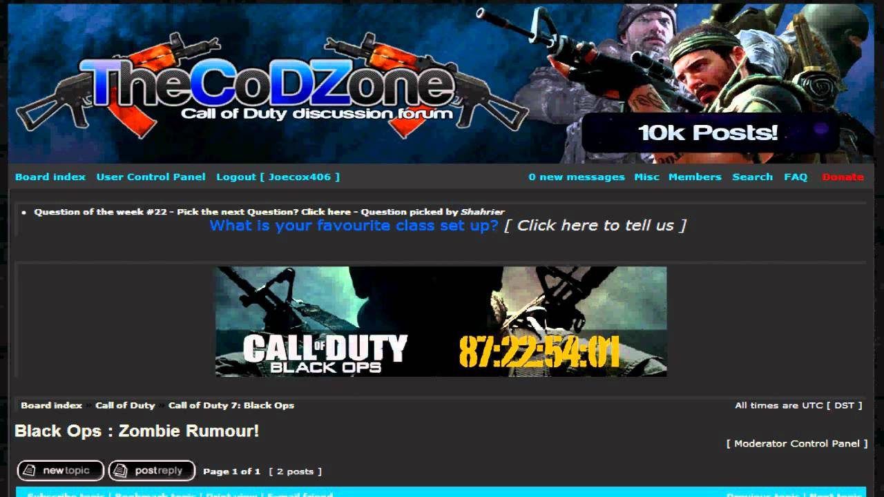 Call of Duty: Black Ops - Zombie Rumours [TheCoDZone]