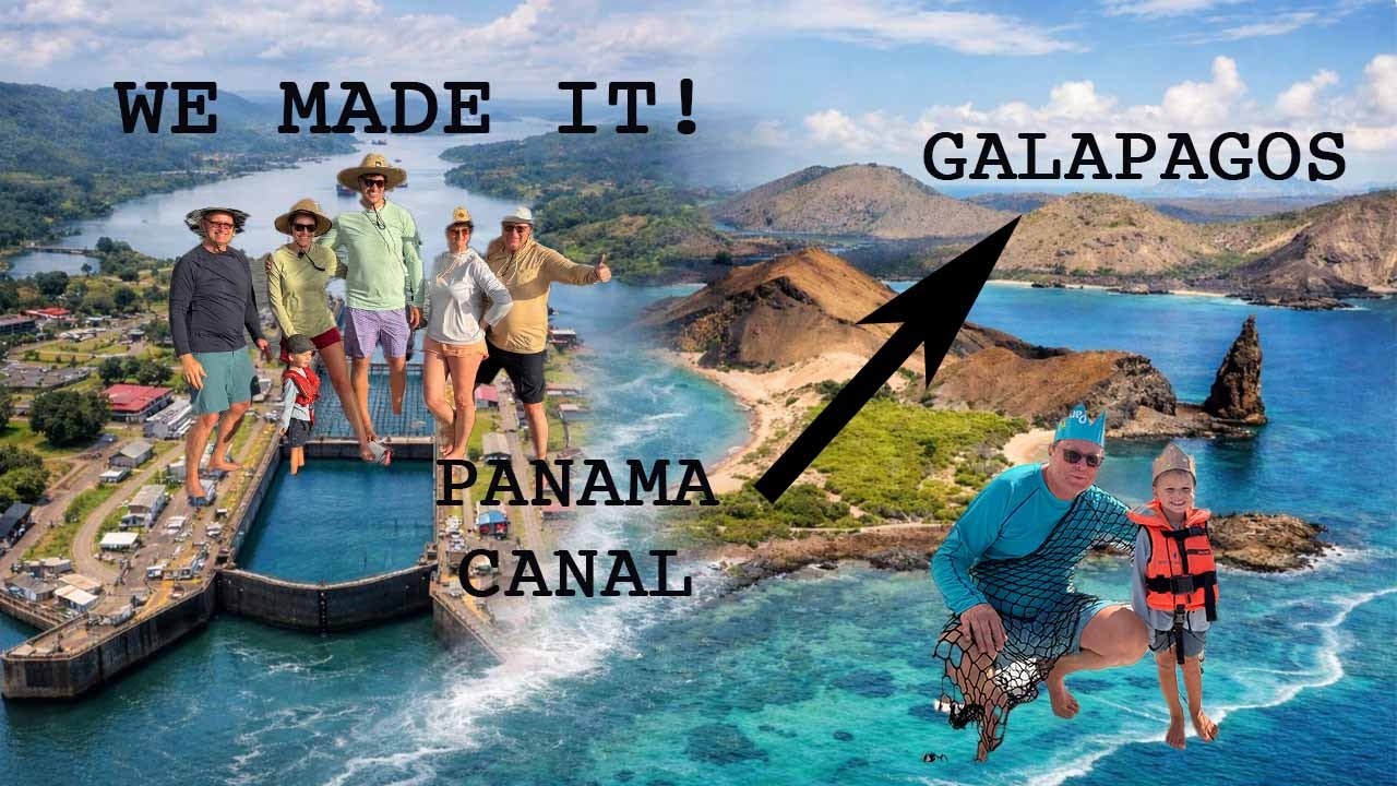 ⁣Panama Canal to Galápagos ⛵️ | Crossing the Equator with TWO Shark Encounters 🦈🦈 (EP. 019)