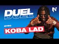 Capture de la vidéo Koba Lad, L'interview Duel : Damso Vs Ninho, Maes Vs Booba, Rk Vs Michou...