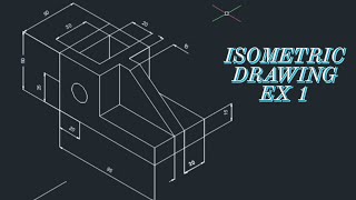 Isometric Drawing Tutorial,Isometric Drawing in Autocad,Engineering Drawing,Tutorial/#autocad