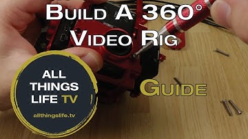 Build a 360 Degree Video Rig Using the Gitup Git2 and RoboGoods Camera Mount