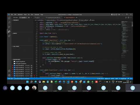 Part 58   Import Excel data to MongoDB in Node JS