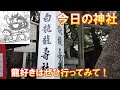 【洲崎神社と白龍龍寿社】シンプルに美しい神社