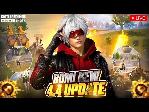 EXPLORING BGMI NEW UPDATE 😍PLAYING BGMI 4.4 UPDATE LIVE🥳|#bgmi #bgmilive #shorts #ytshorts