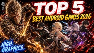 Top 5 Best High Graphics Android Games in 2026 🔥