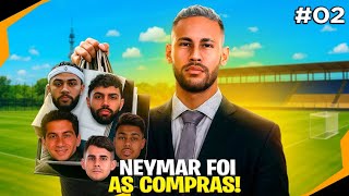 NEYMAR GASTOU FORTUNA EM CONTRATAÇÕES! 💸 MODO CARREIRA TREINADOR EA FC 25