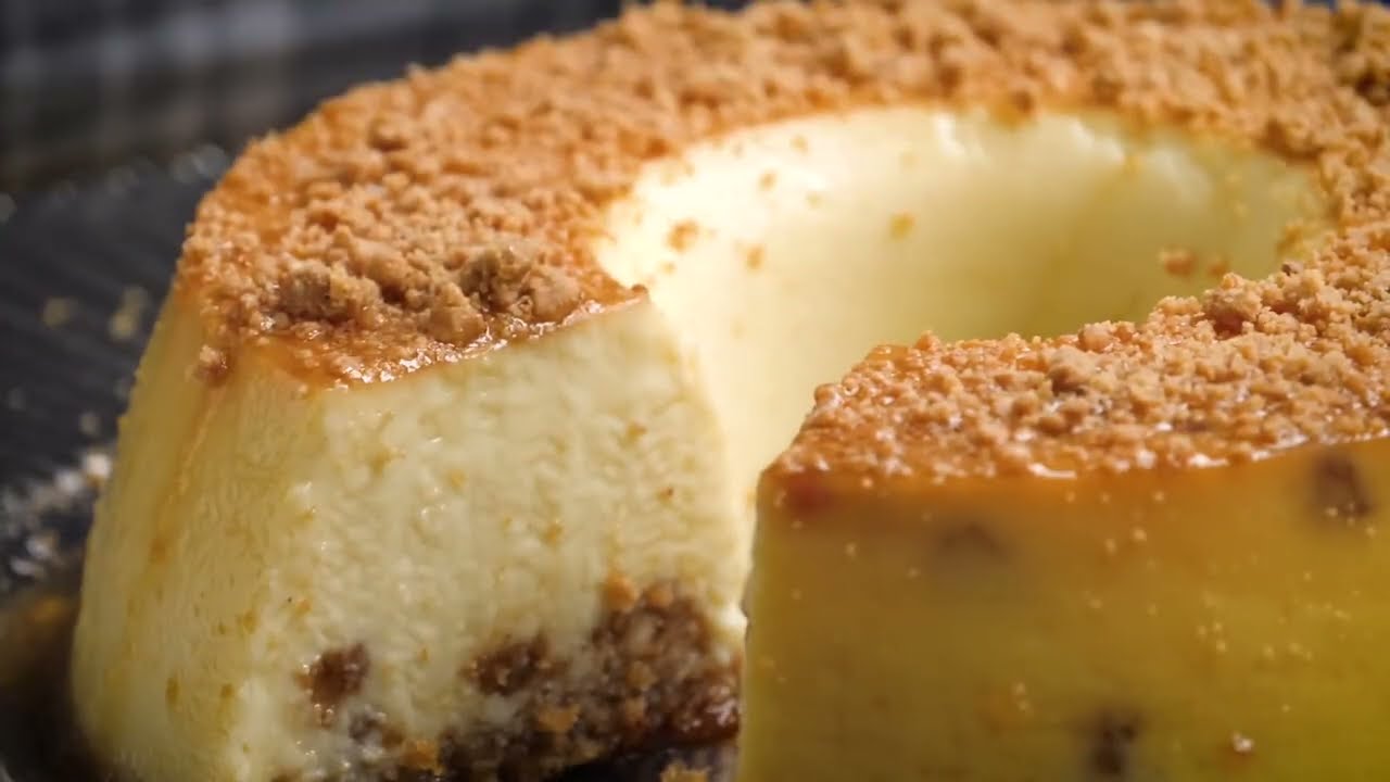 PUDIM DE PAÇOCA: a sobremesa cremosa perfeita para impressionar em junho