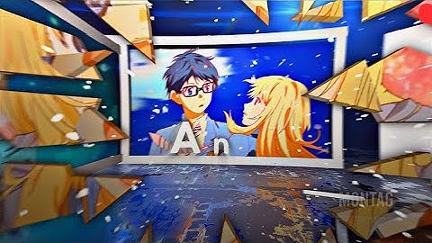 Amv Typography - Somewhere Only We Know | Quick!