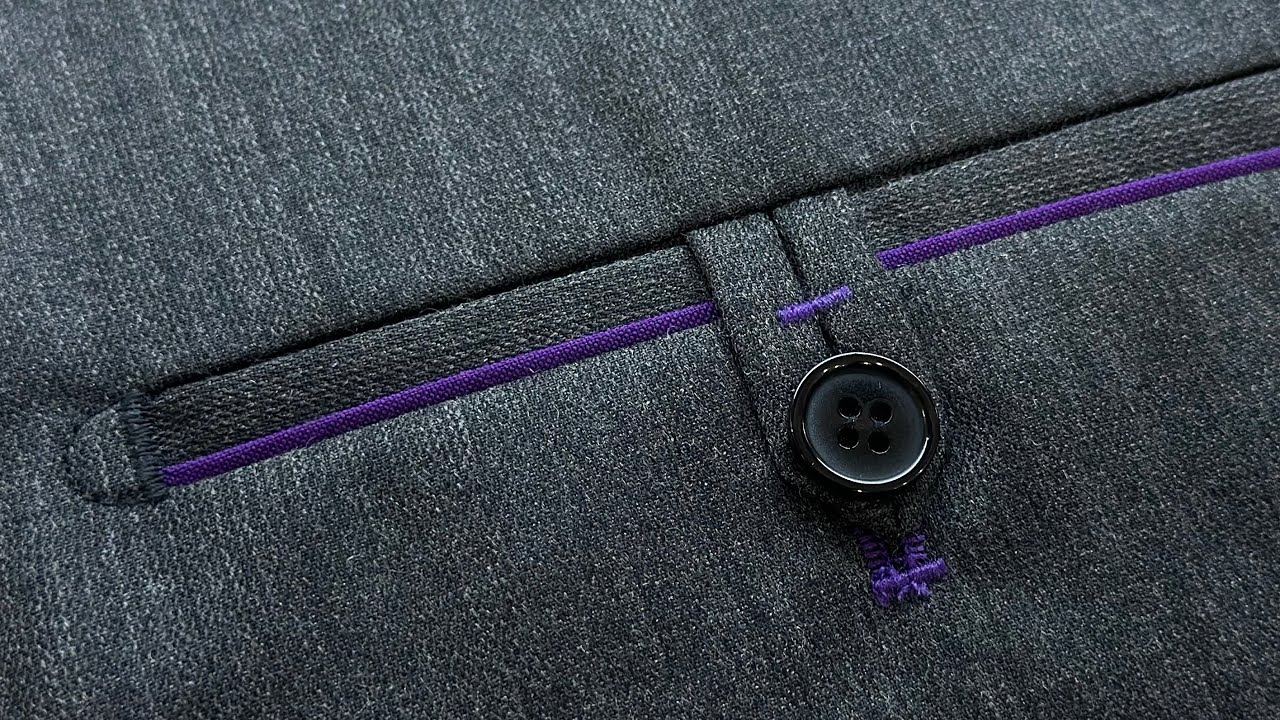 How To Make A Tasteful Pocket For Pants