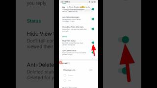 How to Hide GB WhatsApp View status Hide View Status GB WhatsApp 2023  #shorts #tips #gbwhatsapp screenshot 5