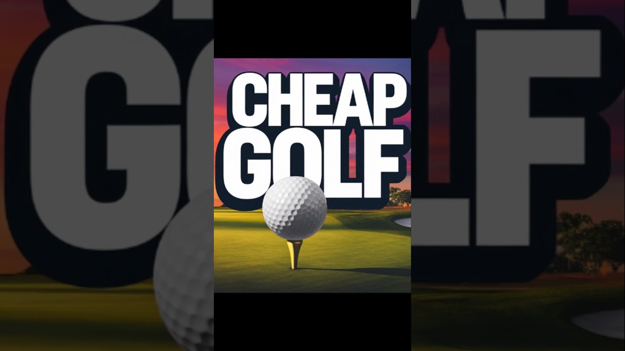 Discover the Top 3 CHEAPEST US Cities to Golf! 