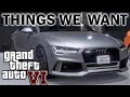 Things We Want To See In GTA 6 As Car Guys