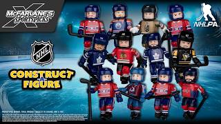 New Mcfarlanes Sportspicks Nhl Construct-A-Figure, 12 2 Scale Figures Action Figure Showcase