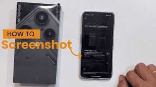 How To Take Screenshot On Nothing Phone 3A Lite 3 Simple Methods