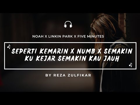 BINTANG DI SURGA X GIVEN UP X FADED MASHUP  - NOAH FT LINKIN PARK, ALAN WALKER, PADI ( parodi live )