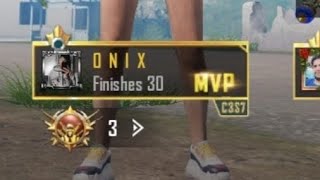 30 Kills In Single Match Onix Gaming