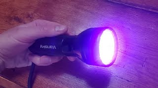 Vansky UV Flashlight Black Light, 51 LED Blacklight Pet Urine Detector Review