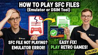 How to Play SFC Files (Emulator or DSIM Tool)