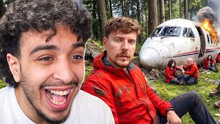 FLAMBY RÉAGIT À MRBEAST ! "100 personnes tentent de survivre isolés dans la nature"