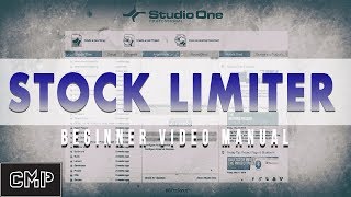 How To Use The Stock Limiter Studio One V4