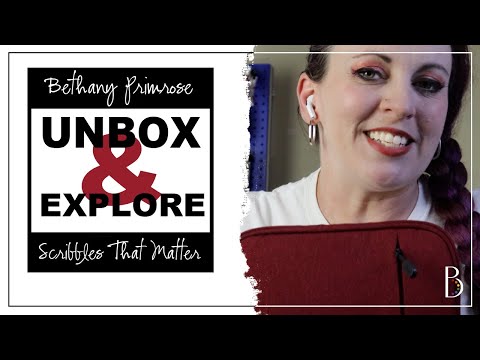 Unbox x Explore - Scribbles That Matter Sketchbook Bag