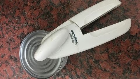 How to use a Culinare MagiCan opener