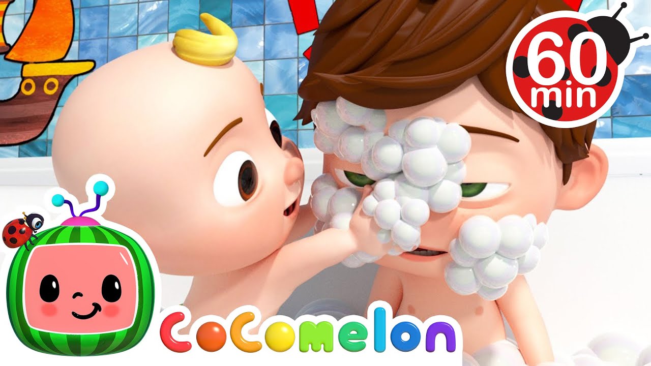 ⁣Bath Song - CoComelon | Kids Cartoons & Nursery Rhymes | Moonbug Kids