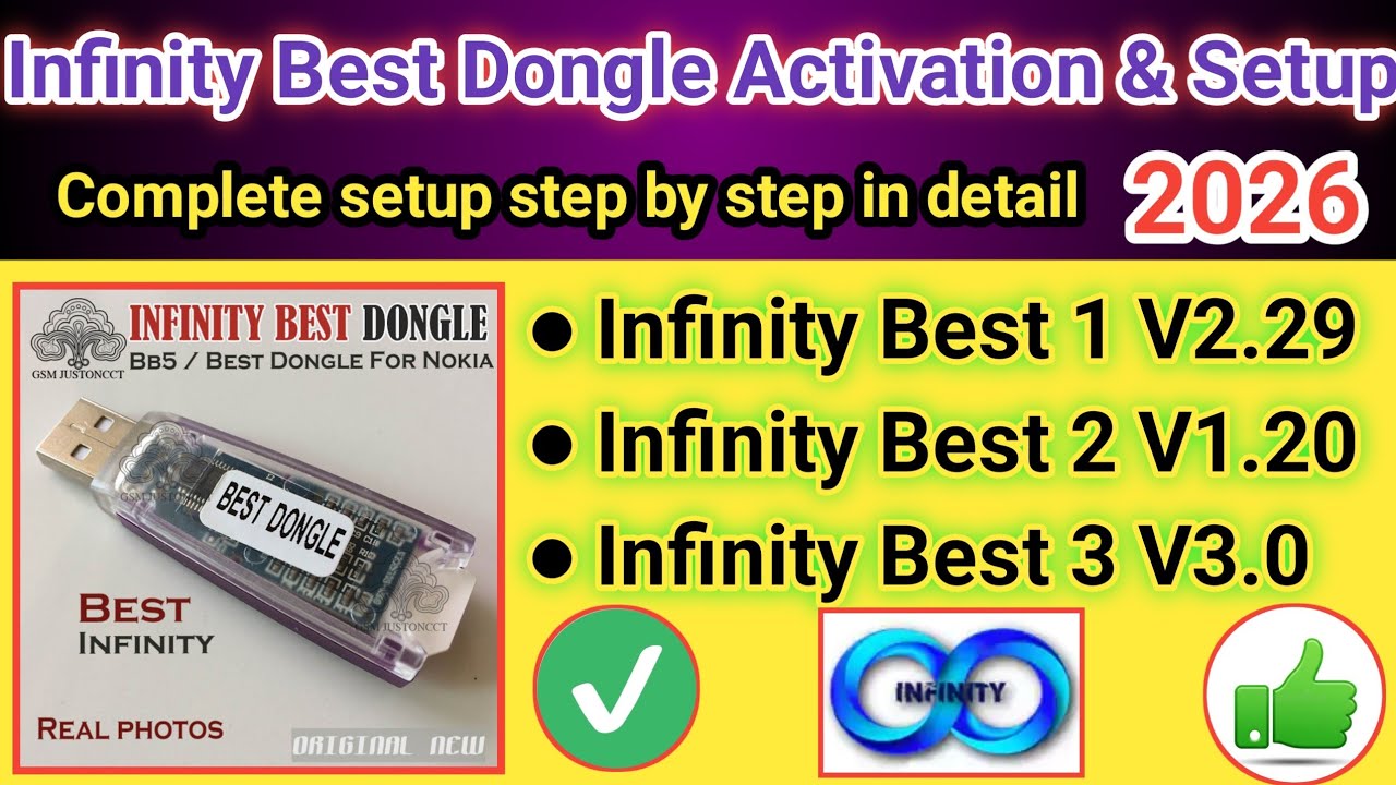 Setup Dogle How to Activate and setup Infinity Best dongle in 2026 - YouTube