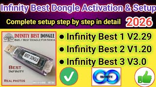 How to Activate and setup Infinity Best dongle in 2026